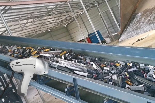 便攜式光譜儀的快速分揀檢測